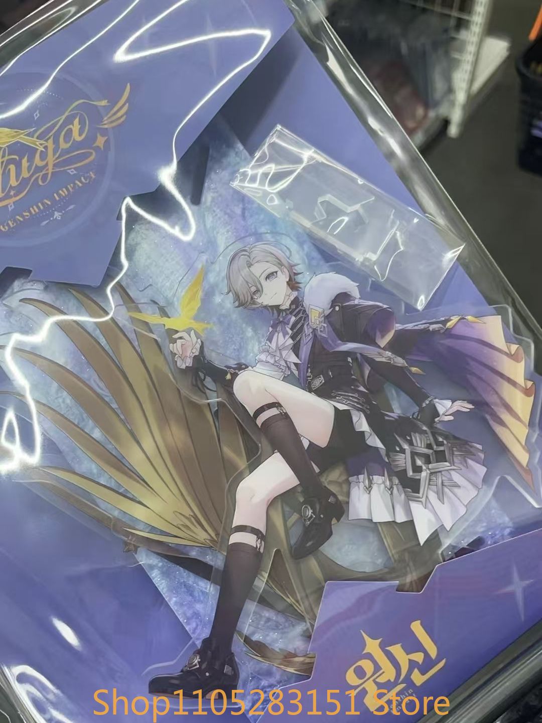 Event Support - ฟิกเกอร์คอสเพลย์ Illuga จากเกม Genshin Impact โมเดลอะคริลิกตั้งโต๊ะ