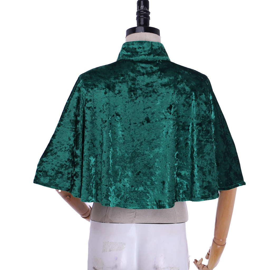 เสื้อคลุมกำมะหยี่คอตั้งแบบสั้น - Event Support บทวิจารณ์และราคา