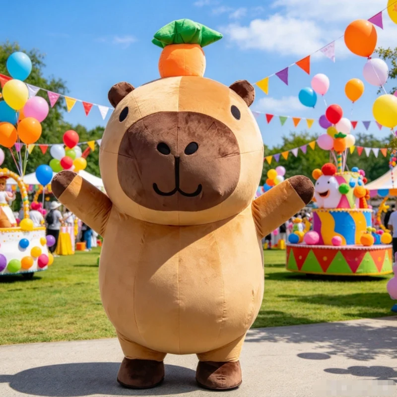 ชุดมาสคอตคาปิบาราเป่าลม ชุดแฟน - Event Party บทวิจารณ์และราคา