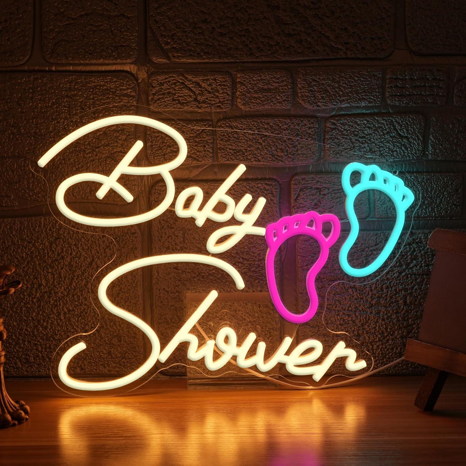ป้ายไฟนีออนสำหรับงานเบบี้ชาวเว - Neon Sign Party บทวิจารณ์และราคา
