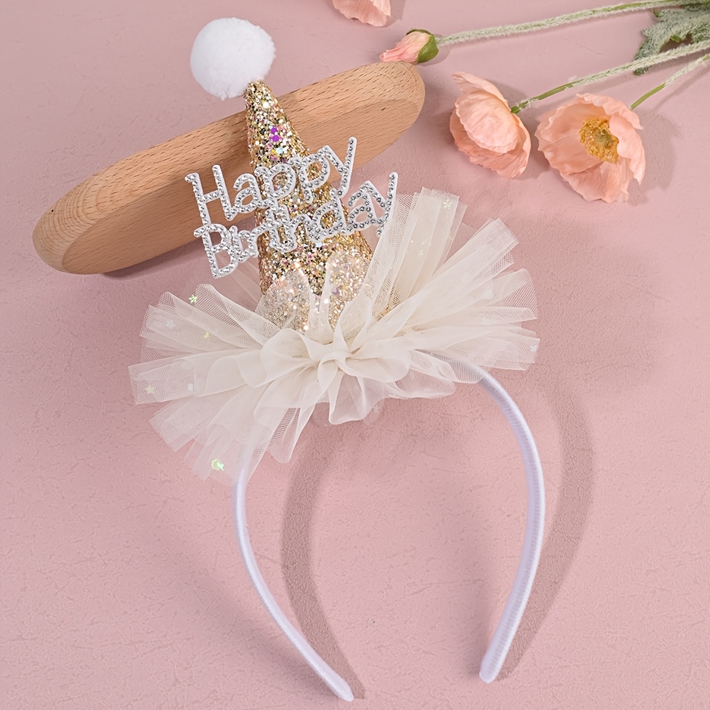 ที่คาดผมประดับเพชรเทียมสำหรับว - Party Hat Cone บทวิจารณ์และราคา