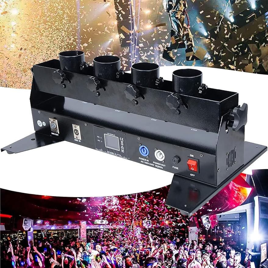เครื่องยิงกระดาษสี 4 หลอด ควบค - Confetti Cannon Tube บทวิจารณ์และราคา