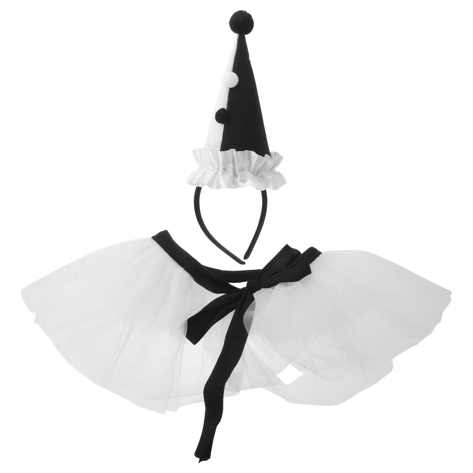 ชุดแต่งกายตัวตลก 1 ชุด ประกอบด - Party Hat Cone บทวิจารณ์และราคา