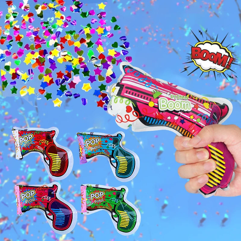 10 ชิ้น ลูกโป่งเป่าลมแบบถือ ลู - Confetti Cannon Tube บทวิจารณ์และราคา