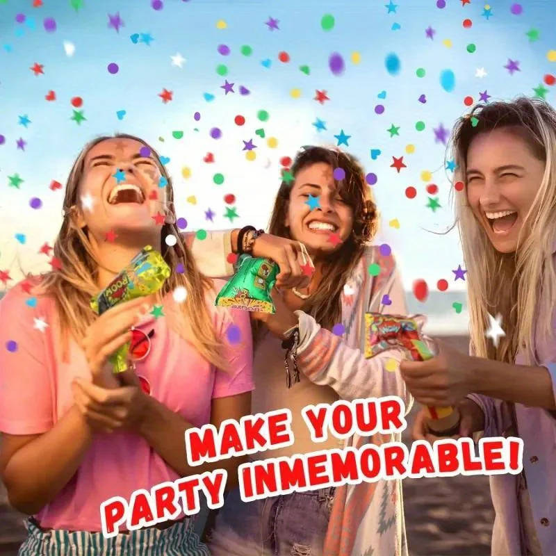 10 ชิ้น ลูกโป่งเป่าลมแบบถือ ลู - Confetti Cannon Tube บทวิจารณ์และราคา